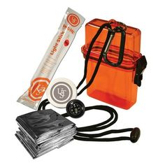 Ultimate Survival Technologies 20-727-01 Watertight Survival Kit 1.0, Orange - Quantity 4 Survival Blanket, Survival Supplies, Survival Quotes, Survival Techniques, Emergency Supplies, Bug Out Bag, Wilderness Survival, Survival Prepping, Outdoor Survival