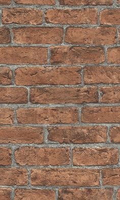 Red Classic Faux Brick Wallpaper R6168. Red wallpaper. brick wallpaper. Classic Wallpaper Texture, Faux Brick Wallpaper, Free Wallpaper Samples, Brick Wall Texture, Brick Material, Facade Material, Faux Brick Walls, Supreme Wallpaper, Brick Texture