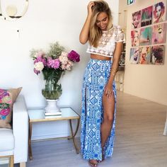 Iso Sabo Skirt Honolulu Skirt Xs - Australian Size 6 2015 Fashion Trends, Boho Mode, Mode Hippie, Estilo Hippie, Paris Mode, Looks Chic, Looks Style, Mode Inspiration, Spring Summer Outfits