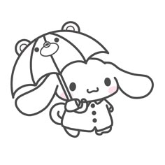 Cinamoroll Colouring Page, Cinnamon Roll Sanrio Coloring Page, Sanrio Line Art, Cinnamoroll Outline, White Sanrio Icons, Coloring Pages Cinnamoroll, Cinnamon Rolls Hello Kitty, Sanrio Drawing, Sanrio Drawings