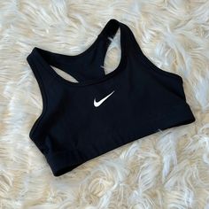 Nike Dri Fit Sports Bra Size: Small Color: Black Condition: New Without Tags Nike Accessories, Black Sports Bra, Sports Bra Sizing, Nike Black, Nike Dri Fit, Black Nikes, Women's Intimates, Dri Fit, Nike Women