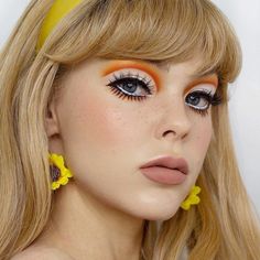 70s Eye Makeup, Looks Hippie, Drag Make-up, Trend Makeup