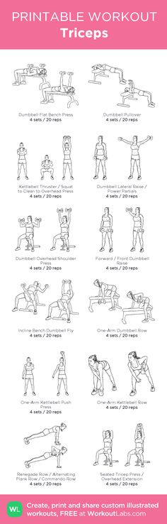 an exercise poster with instructions to do the same exercises as well as other workouts