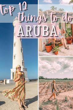 the top 10 things to do in arubaa, portugal with text overlay