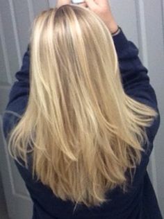 Cute layers Swedish Highlights, Highlights With Layers, Blonde Hilights, Dishwater Blonde, Blonde Layers, Blonde Haircuts, Straight Blonde Hair, Hair Laid