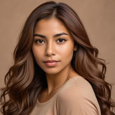 35 Stunning Hair Color For Morena Skin, Tan Skin and Latinas - Hair Everyday Review Dyed Hair For Morena Skin, Hair Color With Highlights For Morena, Brown Hair For Tan Skin, Hair Color For Dark Skin Tone