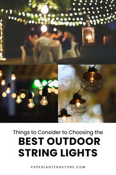 the best outdoor string lights to light up your yard or patio for christmas and new year's eve