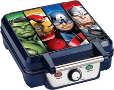 the avengers lunch box is designed to look like an oven