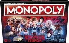 a monopoly board game with the characters from the tv series, the big bangers