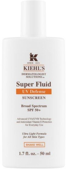 Kiehl's Since 1851 Super Fluid Uv Defense Spf 50+ Can't go wrong with Sunscreen! Drugstore Skincare, Oil Skin Care, Dry Sensitive Skin