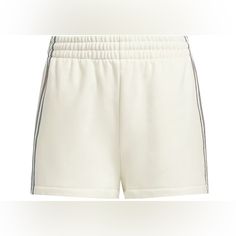 New With Tags Adidas X Ivy Park Terry Ivory Off White Shorts Size 3xl You're Set Up For Comfort In These Adidas X Ivy Park Shorts. Soft French Terry Material Makes Sure Of It. 3-Stripes Detail The Sides, And Adidas And Ivy Park Branding Sign Off The Look. Our Cotton Products Support More Sustainable Cotton Farming. Regular Fit Elastic Waist With Drawcord Side Seam Pockets 100% Cotton French Terry Adidas Cotton Shorts For Loungewear, Adidas Bottoms For Summer Loungewear, Adidas Summer Loungewear Bottoms, Adidas Loungewear Bottoms For Summer, Adidas Relaxed Fit Short Bottoms, Adidas White Casual Shorts, Adidas Casual White Shorts, Adidas White Sporty Shorts, White Cotton Adidas Shorts