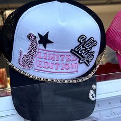 Limited Edition Trucker Hat Trucker Hats With Patches, Trucker Hats, Limited Editions, Trucker Hat, Limited Edition, Women Accessories, Hats, Women Shopping, Black