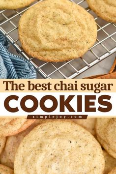 The Best Chai Sugar Cookies are the perfect Christmas cookie recipe! These yummy cookies will delight everyone, featuring simple ingredients like a chai tea bag, cinnamon, and a glaze. Bake a batch today and enjoy! Chai Cookie, Chai Sugar Cookies, Chai Recipes, Chai Cake, Spice Sugar Cookies, Fall Cookie Recipes, Christmas Cookie Recipe, Chai Recipe