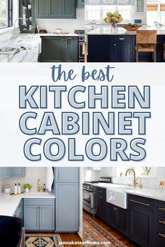 the best kitchen cabinet colors and designs for all types of cabinets in your home or office