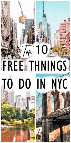 the top 10 free things to do in nyc