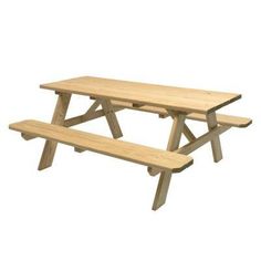 two wooden benches sitting next to each other