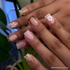 White Tip Ideas Nails, Short Designed Nails, Short Acrylic Nail Styles, Short Nail Styles Simple, Nail Inspo Builder Gel, Fail Nails 2024, Back To School Nails Black People, Nail Inspo Acrylic Designs, Cute Gel X Nail Designs