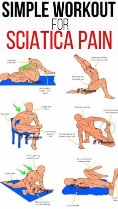 simple workout for sciatica pain Resep Diet, Trening Fitness