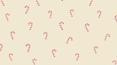 candy canes on a beige background