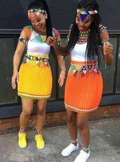 Zulu Traditional Attire African Women, Zulu Outfits, Africa Photoshoot, Zulu Attire, Zulu Traditional Wedding Dresses, Zulu Traditional Wedding, Zulu Traditional Attire, Kids Uniform, Native Outfits