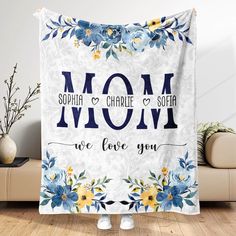 Custom Mothers Day Blanket | Best Personalized Gifts for Mom Message For Mom, Best Personalized Gifts, Mom Blanket, Heartwarming Photos, Weekend Reading, Smiling Faces, Personalized Mother's Day Gifts, Personalized Gifts For Mom, Capture Memories