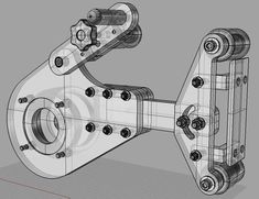 an image of a machine that is in the shape of a robot's arm