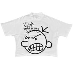 No Squares T-Shirt Big Print Fast Shipping $35 Lowest I Can Do Custom Deadstock Hit Me With Questions Pixel Face Print Shirt, Harajuku Goth, Cartoon Tops, Gothic Tops, Y2k Tops, Oversized Streetwear, Streetwear Mens, Streetwear Men, Y2k Clothing