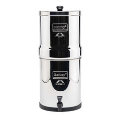 Royal Water Filter with 2 Black Berkey Water Filter Cartridge. 3.25 Gallon Capacity - Super Arbor Countertop Water Filter, Berkey Water Filter, Portable Water Filter, Drinking Water Filter, Water Purification System, Water Filters System, Water System, Water Filtration System, Water Purification