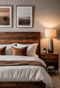 51 Neutral Bedroom Designs: Effortless Elegance for Peaceful Dreams Air Bnb Ideas Decor Bedroom Cozy, Rustic Neutral Bedroom, Master Bedrooms Decor Minimalist, Modern Cozy Bedroom Neutral, Bedroom For Man, Miku Room, Neutral Boho Bedroom, Man Bedroom Ideas, Brown Bedroom Ideas