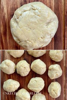 the dough is ready to be baked and put in the oven for baking on the cutting board