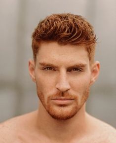 Red Head Boy, Mens Hairstyles With Beard, Hispanic Men, Strawberry Hair, Scruffy Men