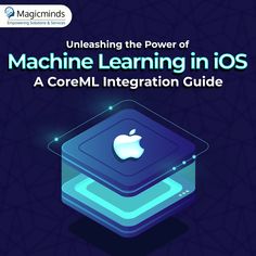 an apple logo with the title unleashing the power of machine learning in ics