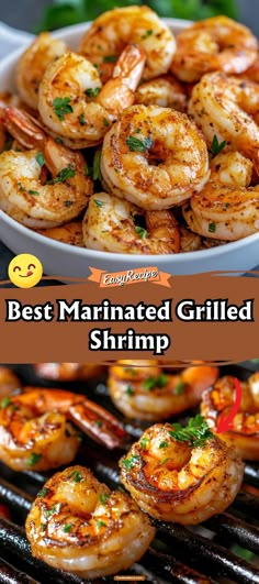 grilled shrimp is the best marinated grilled shrimp recipe