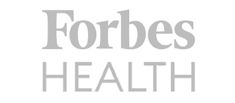 the logo for forrest's health