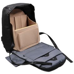 Product Description: Backpack Organizer Travel Bag⁤ InsertThe​ daily ⁣use of a travel bag can‌ lead to an unorganized chaos of necessities. Common among many individuals, especially workers and students, is the reliance on a ‍backpack. It carries more compared to handbags or purses. Over‌ time,‌ constantly rummaging through the bag ⁤to find a specific item can become a tedious task. This issue can be mitigated with the backpack organizer travel ⁢bag insert. This product facilities a smarter and ‍more tidy storage solution for backpacks, which⁣ helps to maintain its shape.Multiple ​CompartmentsA ​common dilemma with bags is that they usually only offer one large compartment, causing items ⁢to​ mix together. This issue ⁢can be solved with our bag insert, designed with built-in compartments. Portable Laptop Bag Backpack For Travel, Travel Laptop Bag Standard Backpack, Portable Laptop Backpack For Travel, Multifunctional Backpack Travel Bag, Multifunctional Backpack With Luggage Sleeve, Multifunctional Anti-theft Bag For Everyday Use, Multifunctional Laptop Backpack With Luggage Sleeve, Multifunctional Anti-theft Bag For Daily Use, Multifunctional Portable Backpack For Travel