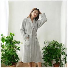 ✨ : Elevate your relaxation routine with the Oversized Luxury 4-Layer Muslin Robe! Made from ultra-soft cotton gauze, this luxurious bathrobe wraps you in comfort from the moment you slip it on. 🛁 💖 : Whether you're unwinding after a long day or treating yourself to a spa day at home, this unisex kimono-style robe offers the perfect blend of elegance and relaxation. The 4-layer muslin design provides a breathable, lightweight feel, while its oversized fit adds a touch of indulgent comfort. 🌿 Spa Wear, Kimono Dressing Gown, Mode Kimono, Spa Inspiration, Kimono Fashion, Dress Clothes For Women, Gowns Dresses, Spa, Lounge Wear