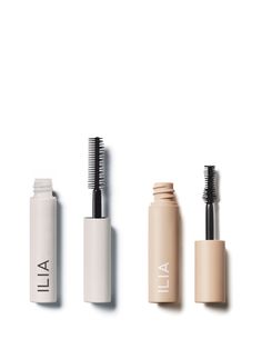 No competition here—these mini clean mascaras are both award-winners. Limitless Lash Mascara delivers length, lift, and separation, while Fullest Volumizing Mascara thickens and defines lashes from root to tip—both without smudging or flaking. With this mini duo, you get the best of both wands. Mini Mascara, Ilia Beauty, No Competition, Volumizing Mascara, Lash Mascara, Beauty Bundle, Sea Inspired, Holiday Set, Volume Mascara