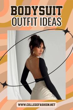 bodysuit outfit ideas for women How To Dress Up A Bodysuit, Full Body Bodysuit Outfit, Cut Out Bodysuit Outfit, Cute Outfits With Uggs, Styling Bodysuits, Backless Bodysuit Outfit, Fall Bodysuit Outfit, Classy Nail Ideas