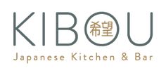 the logo for kibou japanese kitchen and bar