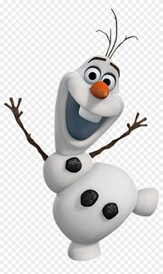 the character from disney's frozen world is shown in this image, which appears to be