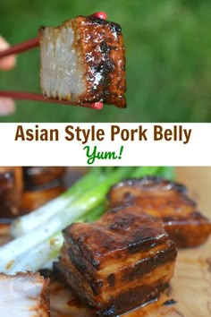 Asian Style Pork Belly, Pork Belly Sous Vide, Sous Vide Pork Belly Recipes, Porkbelly Asian, Asian Style Pork, Asian Pork Belly, Glazed Pork Belly, Belly Pork, Sous Vide Pork