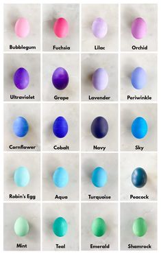 an image of different colored balls in the shape of planets and their names on a white background