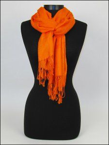 pashmina-scarf-orange-paisley-step-5 Orange Scarf