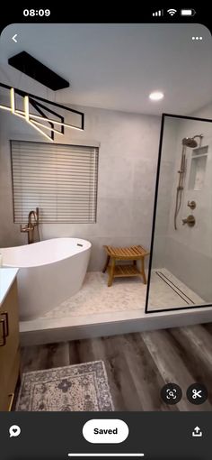 the bathroom is clean and ready to be used by someone in their home or business