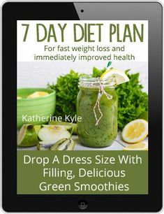 A gorgeous collection of Green Smoothie Recipes that are fast and easy to make. A great place for a beginner to start with green smoothies. Yummy Green Smoothie, 7 Day Diet Plan, 7 Day Diet, Detox Kur, Detox Diet Plan, Detox Juice Recipes, Natural Detox Drinks, Juicing Benefits, Smoothie Detox