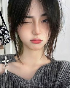 Chinese Hairstyle, Ethereal Makeup, Korean Hairstyle, Short Hairstyles For Women, Hoodies For Sale, Girl Drawing, Asian Beauty, Womens Hairstyles, Short Hair Styles