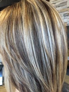 Blending Grey Hair With Blonde, Mouse Brown With Blonde Highlights, Dark Blonde Chunky Highlights, Chunky Blonde Highlights On Brown Hair Straight, Sandy Highlights, Hi Lites And Low Lites Brown, Shoulder Haircuts, Multi Deminsional Dark Blonde Hair, Highlights 2024