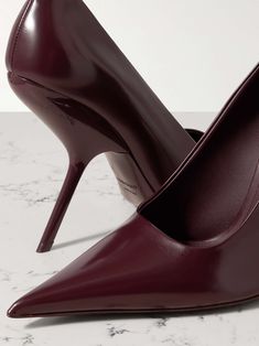 FERRAGAMO Eva patent-leather pumps Ferragamo Heels, Ferragamo Pumps, Salvatore Ferragamo Shoes, Ferragamo Shoes, Raffia Bag, A Ship, How To Make Shoes, Patent Leather Pumps, Boot Pumps