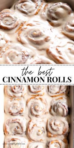 the best cinnamon rolls recipe ever