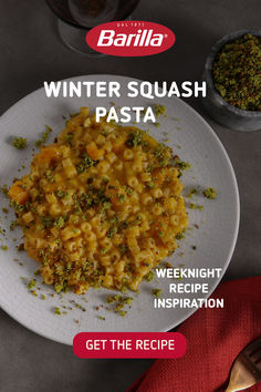 Barilla Ditalini Pasta with pureed butternut squash and brie sauce with brioche basil breadcrumbs Barilla Ditalini, Recipes With Ditalini Pasta, Winter Pasta Recipes, Creamy Squash, Squash Pasta Recipe, Barilla Recipes, Squash Sauce, Creamy Brie, Winter Pasta